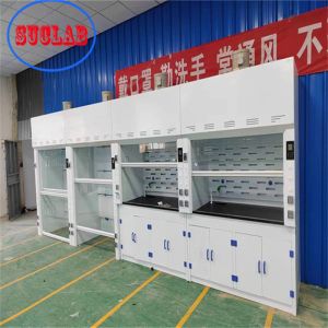 Buy cheap Microcomputer Control Chemical Fume Hood With Scrubber LED Lighting from wholesalers