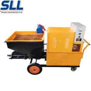 High Efficiency Mortar Spraying Machine Automatic Plastering Machine For