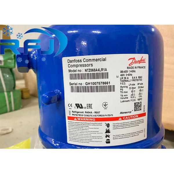 Buy cheap Maneurop Piston Refrigeration Compressor NTZ068A4LR1A Refrigerant R404a-R507 from wholesalers