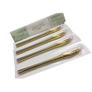 Luxury Disposable Microblading Pen With Cap / Micropigmentation Eyebrow Pen