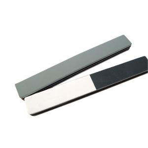 Buy cheap 3 steps binary white and black sponge coating Nail Buffer product