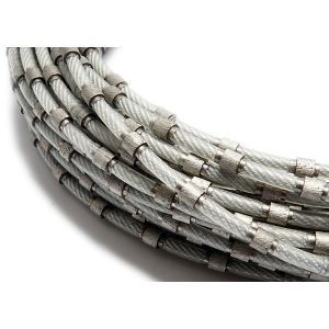 Buy cheap Cutting Stone 8.8mm Granite Diamond Wire Saw Granite Profiling Tools product