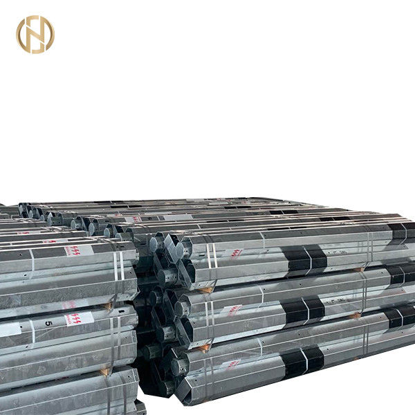 Buy cheap Tubular Metal Electrical Pole 11M 450daN 550daN Low Silicon Well Finished Galvanization from wholesalers