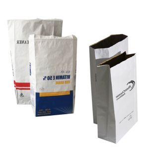 Buy cheap Customized Thickness Multilayer Multiwall Kraft Paper Bags With Handle from wholesalers