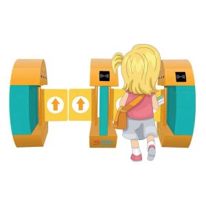 Buy cheap Face Recognition Amusement Park Turnstile Gate Kindergarten Swing Barrier Gate from wholesalers