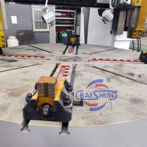Buy cheap Pentagonal Tool Post Cnc Vertical Turning Lathe For Dics Metal Cutting Turning Diameter 3500mm With Ce from wholesalers