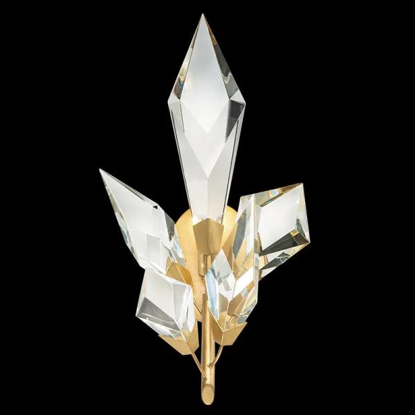 Quality Creative Modern Crystal Wall Sconce With Clear Glass Shade D160*H270 for sale