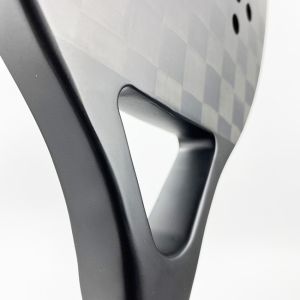 Buy cheap Carbon Texture Beach Tennis Rackets 18K Professional Beach Paddle Ball Racket from wholesalers