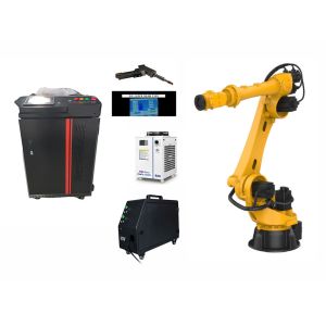 Fast Flexible Handheld Laser Welding Machine 2000W with Water Cooling Chiller