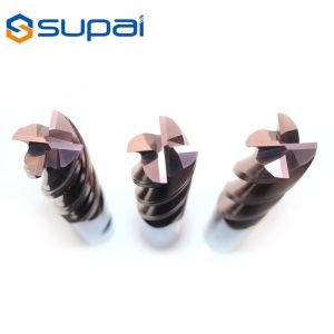 Buy cheap Cemented Carbide Boring Custom End Mills Suitable For Titanium Alloys OEM CNC Machining Tools from wholesalers