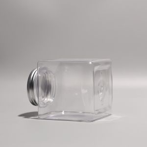 Customized Logo Square 500ml PET Plastic Beverage Bottle