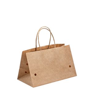 Buy cheap Uncoated Lining Shopping Handle Bags For Food Transportation from wholesalers