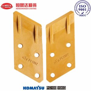 China PC100 PC200  Excavator Side Cutter Bidirectional Stress Dispersion on sale