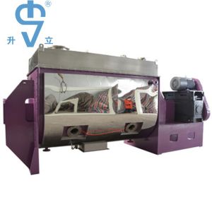 Buy cheap 15kw Power Fertilizer Powder Ribbon Blender 2000L With Large Capacity from wholesalers