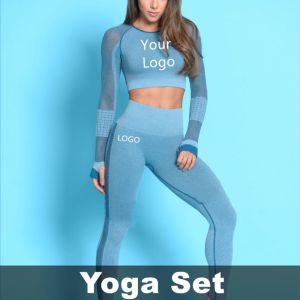 Buy cheap [Free Sample] Yoga Pants Set women leggings Apparel Processing Services Slight Customize from wholesalers