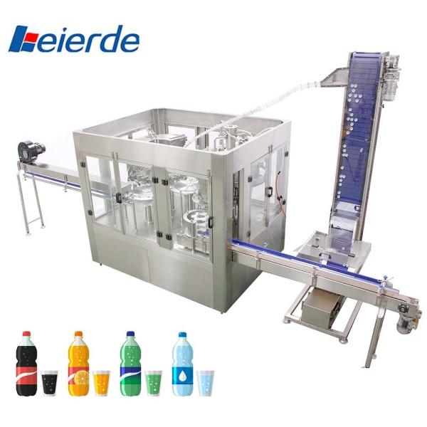Quality Automatic CE Carbonated Beverage Filling Machine For PET Bottle for sale