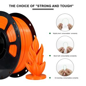 Buy cheap Iboss Strong PETG 3D Printer Filament，Blood Orange 1.75mm Dimensional Accuracy +/- 0.02mm from wholesalers