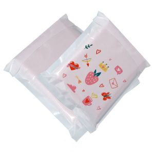 Custom Logo Printed Biodegradable Clothing Glassine Paper Bag Compostable