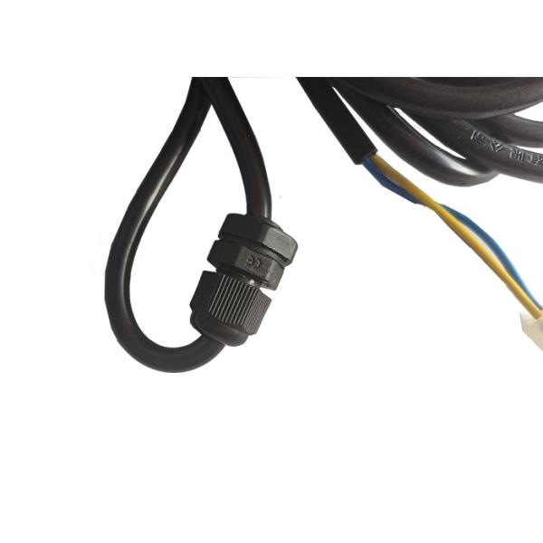 Quality 3 Pin Non Removable Plug Electronic Wiring Harness Power Cord for sale