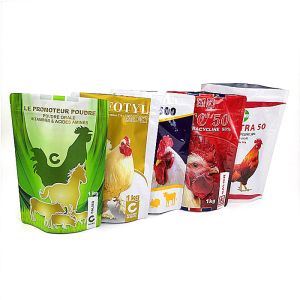 Moisture Proof Plastic Pouches Packaging Food Plastic Bag Zipper Top Customized