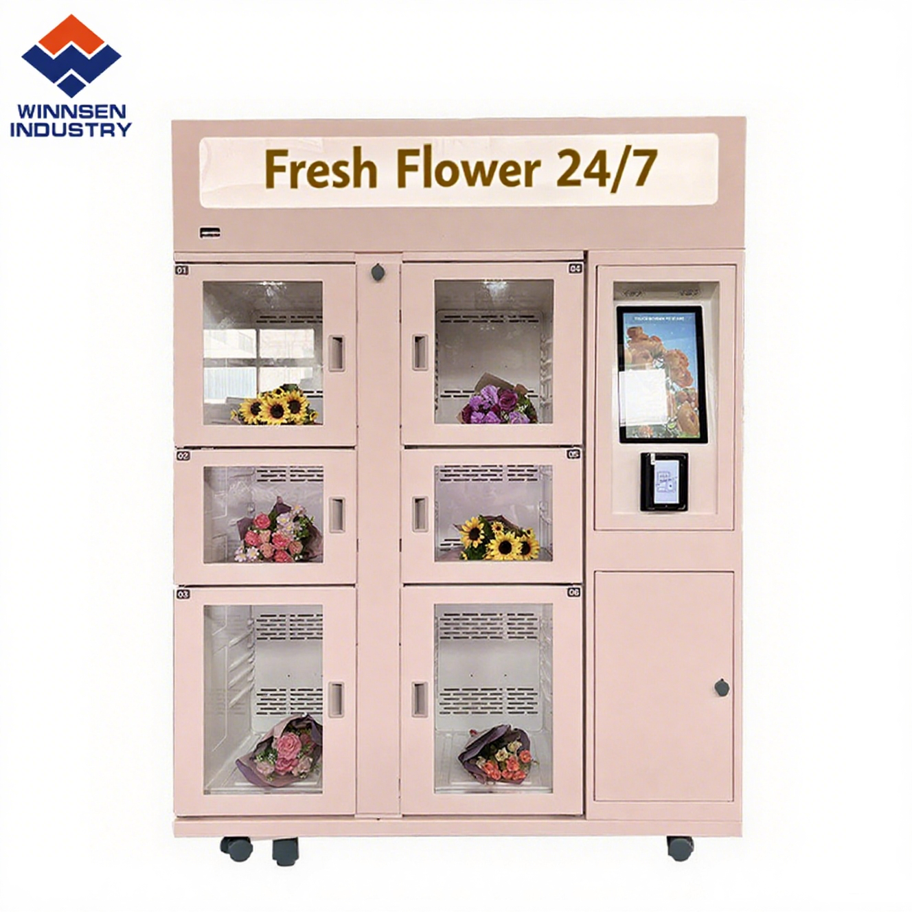 Buy cheap Variety Of Bouquets And Single Stems  Flower Vending Machine With Custom Branding Options from wholesalers