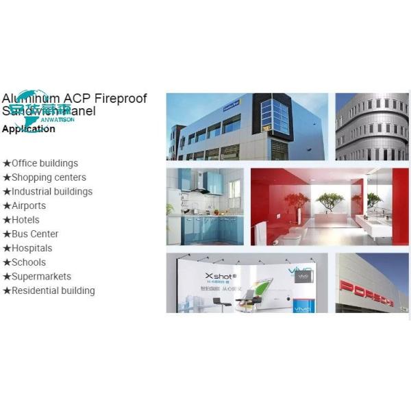 Buy cheap Class A2 Fire Rated Aluminum Composite Panel ACP 4x8 1220x2440 Size For Safe Construction from wholesalers