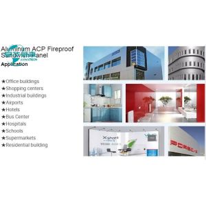 Buy cheap Class A2 Fire Rated Aluminum Composite Panel ACP 4x8 1220x2440 Size For Safe Construction from wholesalers
