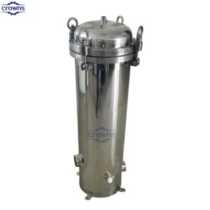 Crowns supply Customized Sanitary SS Bag filter housing with filter bag for
