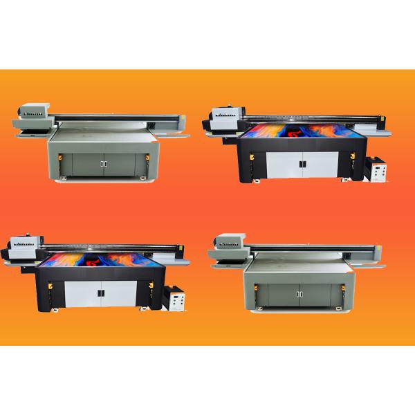 Inkjet Printing Large Format Printer With LED UV Lamp And W CMYKLCLM Light Oil