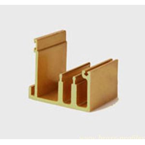 Brass Extrusion Window Accessories Copper Window Frame Extruding