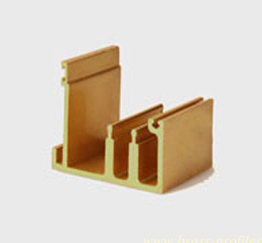 Buy cheap Brass Extrusion Window Accessories Copper Window Frame Extruding from wholesalers