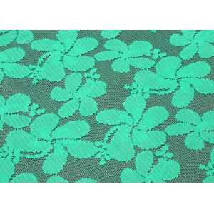 Buy cheap Eco-Friendly Green Polyester Lace Fabric with 150cm Width CY-CT8556 from wholesalers