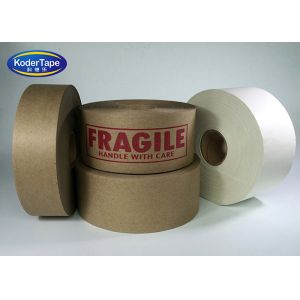 Buy cheap Environmental Gummed Brown Paper Tape For Carton Sealing Bunding from wholesalers