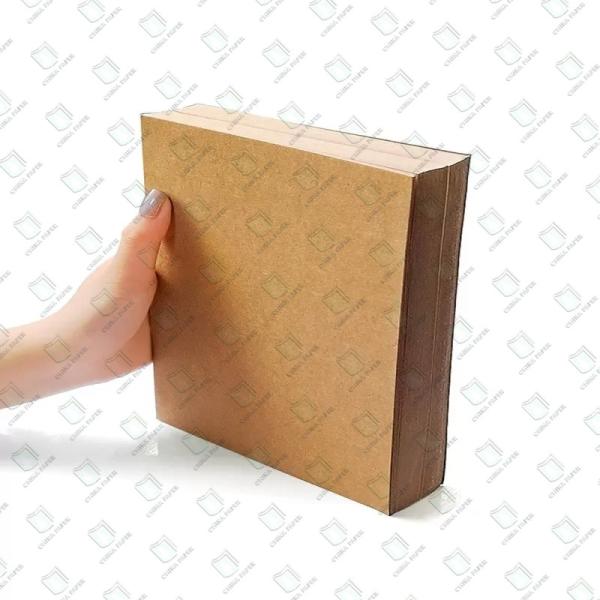 Brown Unbleached Kraft Liner Board 150gsm-420gsm Substance In Reels