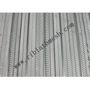 Buy cheap Stainless Steel Rib Lath Mesh , Hot Galvanized Expanded Metal Mesh from wholesalers