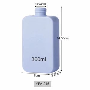 Buy cheap Square HDPE Cosmetic Packaging Plastic Shampoo Bottles With Lotion Pump from wholesalers