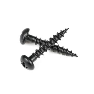 Electrical Appliances 16mm Black Round Phillips Chipboard Screw with Harden