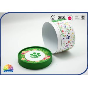 Buy cheap 4C Printed Round Paper Packaging Tube Matte Lamination Recycled Customized from wholesalers