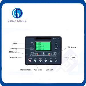 Air Cooled ATS Electronic Generator Control Panel With Fixed Installation