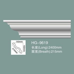 Buy cheap Cornice Moulding Polyurethane Crown Moulding HG-9619 from wholesalers
