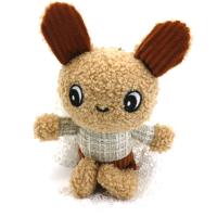 Buy cheap Cute Curly Cloth Doll Key Chain Pendant Curly Rabbit For Clothes 15cm×5cm product
