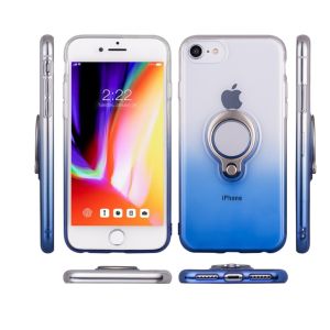 Buy cheap Color Gradient Ring Magnetic Car Mount Holder Soft TPU Case Back Cover For IphoneXS MAX IphoneXR Iphhone8 Plus Iphone7 from wholesalers