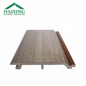 Buy cheap PVC Foam Grey Wood Plastic Composite House Wall Siding Panel for Outdoor Construction from wholesalers