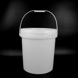 China Round 11.5 Inch Diameter Five Gallon Plastic Pails 15.5 Inch Height on sale