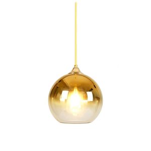 Buy cheap D30CM Rose Gold Nordic Style Glass Modern Pendant Lamp from wholesalers