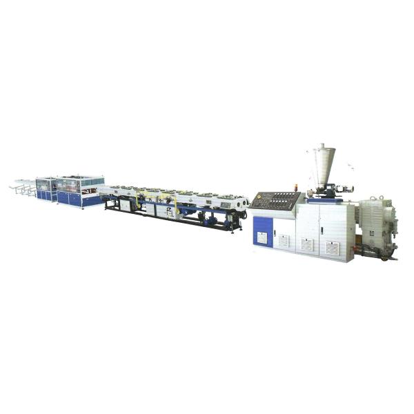 Buy cheap Double Screw Plastic Pipe Production Line Dual Strand Extrusion 25-40T from wholesalers