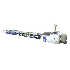 Buy cheap Double Screw Plastic Pipe Production Line Dual Strand Extrusion 25-40T from wholesalers
