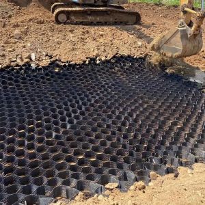 1.1-1.8mm Textured Plastic HDPE Geocell Sheet Cellular Confinement System