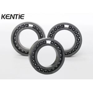 China Durable 10mm Ceramic Wheel Bearings , 6700 High Speed Ceramic Bearings  For Heat Exchanger on sale