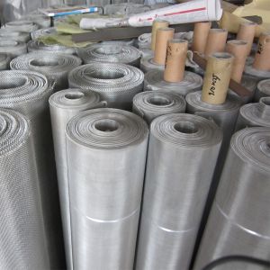 Buy cheap Anti Static Plain Woven Stainless Steel Wire Mesh For Electroplating Industry from wholesalers